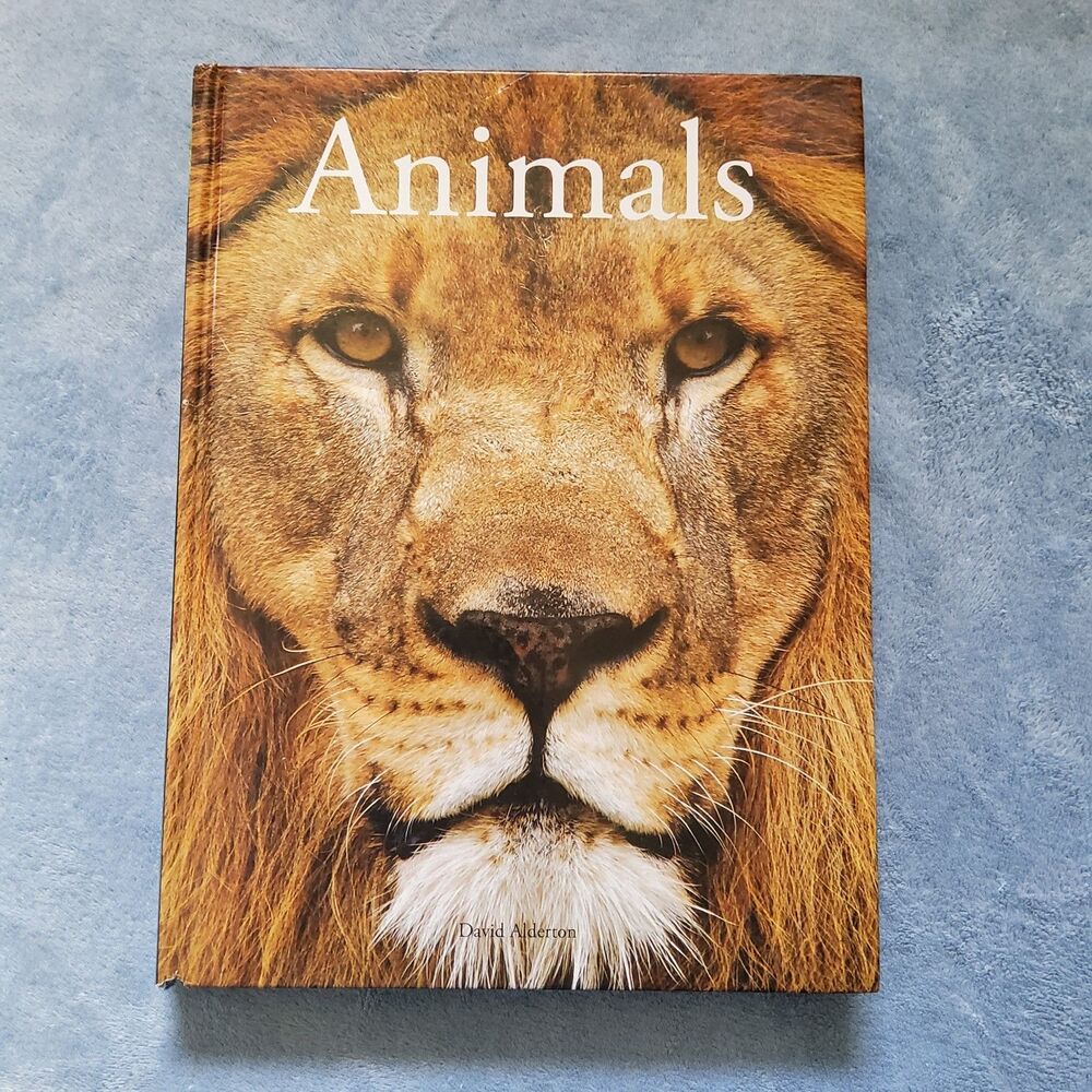 Animals Hardcover Book David Alderton Over 400 Species Wildlife Encyclopedia